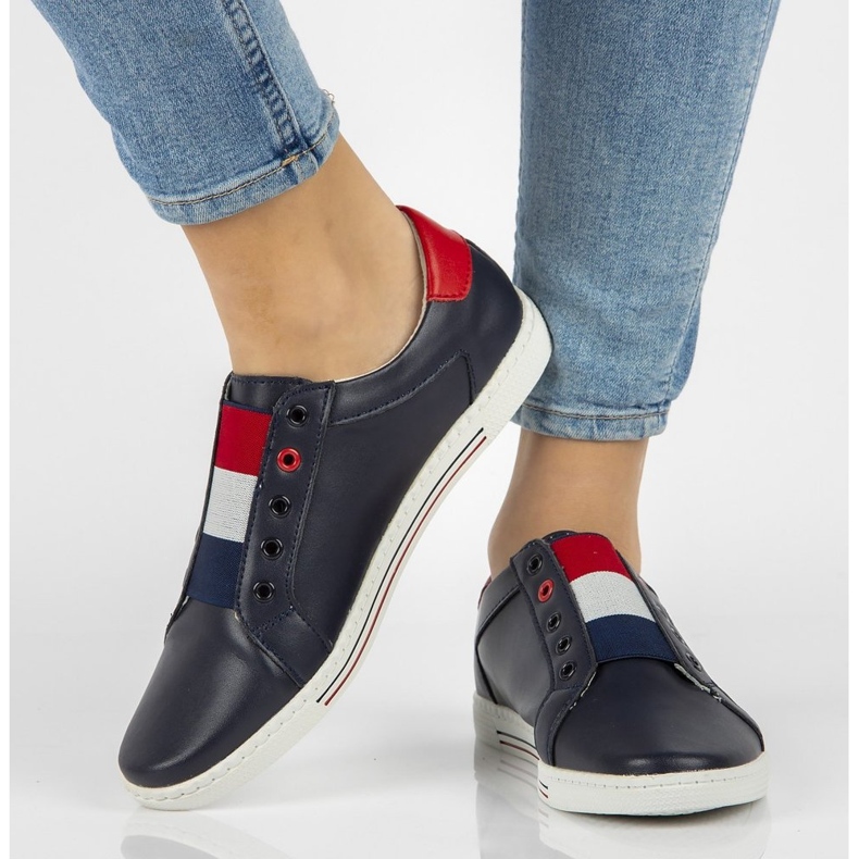 Zapatos de piel Filippo DP2155/21 Nv azul marino 1