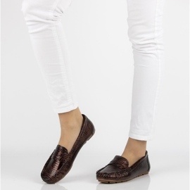 Mocasines de piel Filippo DP2139/21 Br marrón 1