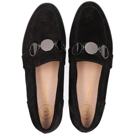 Mocasines de piel Filippo DP2148/21 Bk negro 5