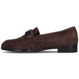 Mocasines de piel Filippo DP2148/21 Br marrón 4