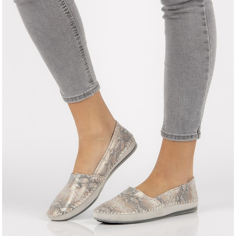 Zapatos de piel Filippo DP031 / 21 Gr gris 1