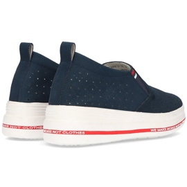 Zapatos de piel Filippo DP2009/21 Nv azul marino 5