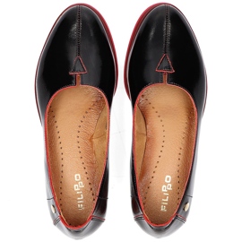 Zapatos de piel Filippo 05035 negro 4