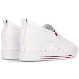 Zapatos de piel Filippo DP1356/21 Wh blanco 5