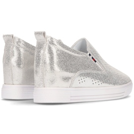 Zapatos de piel Filippo DP1356/21 Si plata 6