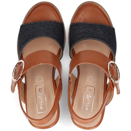 Marrón Sandalias Filippo DS2077 / 21 Br De 4