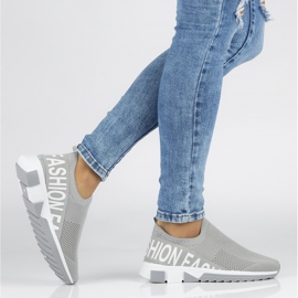 Zapatillas de mujer Filippo DTN2297 / 21 Gr gris 3