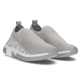 Zapatillas de mujer Filippo DTN2297 / 21 Gr gris 5