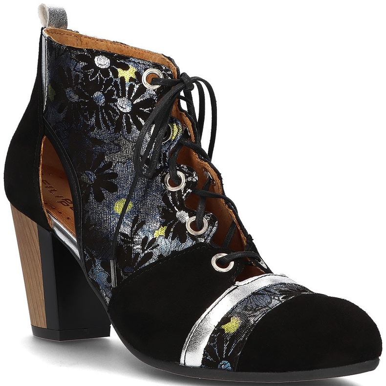 Zapatos de piel Filippo 03938-01 Negro 1