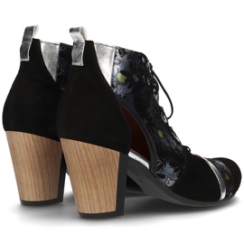 Zapatos de piel Filippo 03938-01 Negro 4