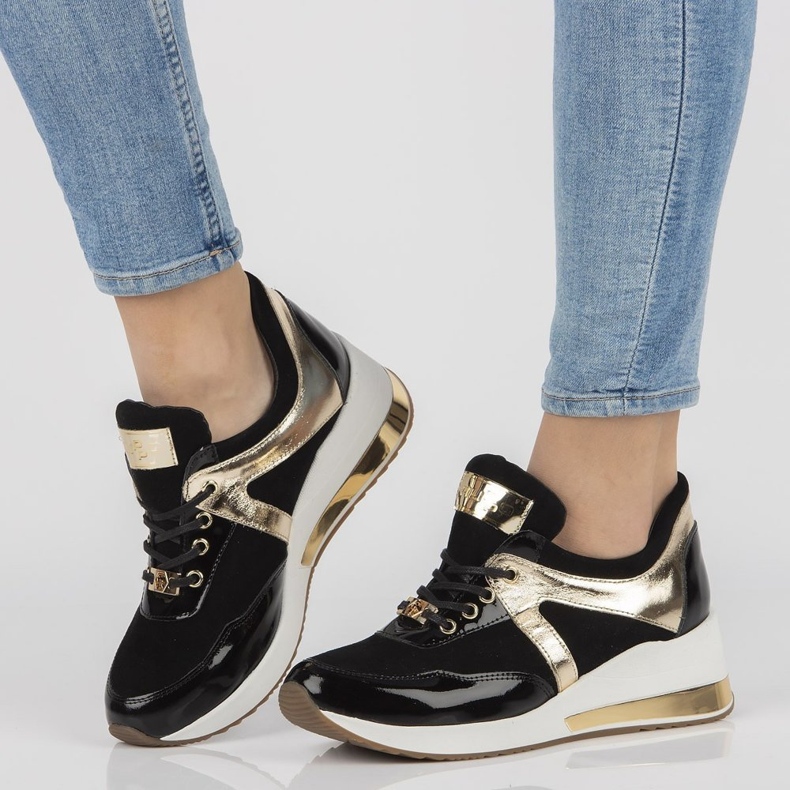 Deportivas de piel Filippo 086 negro 1