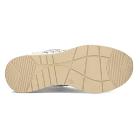 Deportivas de piel Filippo 062 oro blanco dorado 5