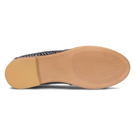Mocasines de piel Filippo DP2161/21 Bk negro 4