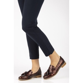 Mocasines de piel Filippo DP2161/21 Br marrón 2