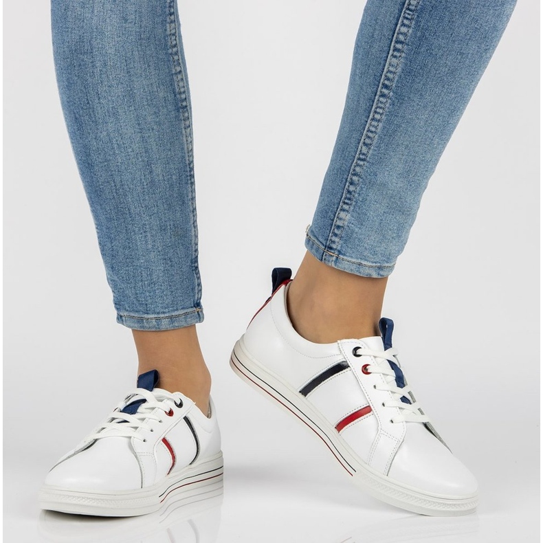 Zapatos de piel Filippo DP2045/21 Wh blanco 1 Zapatos de piel Filippo DP2045/21 Wh blanco 1