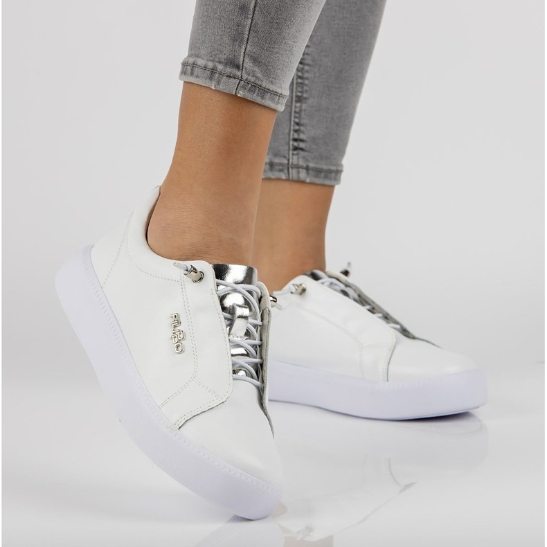 Zapatos de piel Filippo DP2041/21 Wh blanco 1 Zapatos de piel Filippo DP2041/21 Wh blanco 1