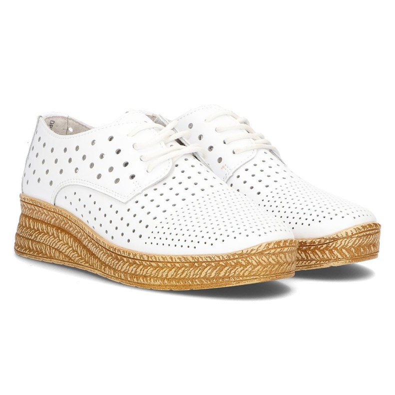Zapatos de piel Filippo DP2162/21 Wh blanco 1
