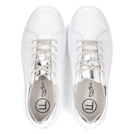 Zapatos de piel Filippo DP2157/21 Wh blanco 5