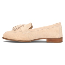 Mocasines de piel Filippo DP2149/21 Be beige 4