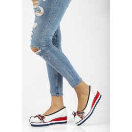 Bailarinas de cuero Filippo DP2159/21 Wh blanco 2