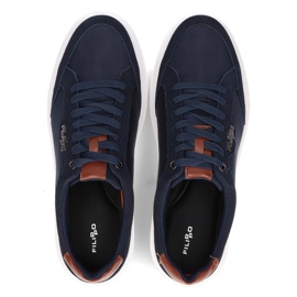 Zapatos de piel Filippo MP2398/21 Nv azul marino 4