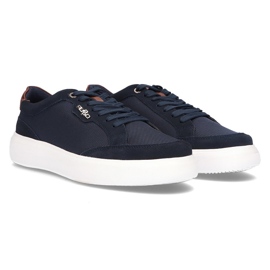 Zapatos de piel Filippo MP2398/21 Nv azul marino 6