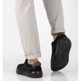 Zapatos de piel Filippo MP2398/21 Bk negro 3