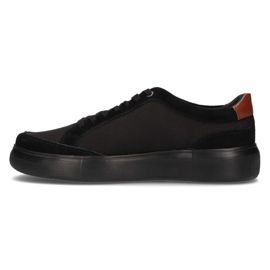 Zapatos de piel Filippo MP2398/21 Bk negro 4
