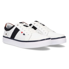 Zapatos de cuero Filippo MP2330/21 Wh blanco 6