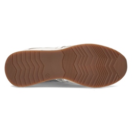 Deportivas de piel Filippo 086 blanco dorado 5