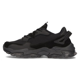 Zapatos de cuero Filippo MSP2122/21 Bk negro 5
