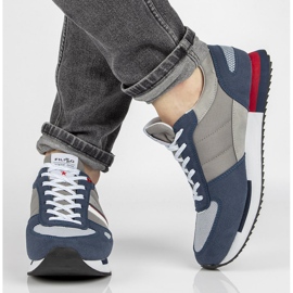 Filippo MSP2129/21 Nv Gr Calzado gris azul marino 3