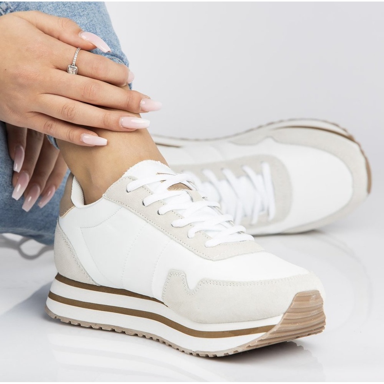 Zapatillas blancas Filippo DP2111/21 Wh blanco 1