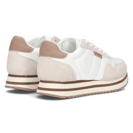 Zapatillas blancas Filippo DP2111/21 Wh blanco 5
