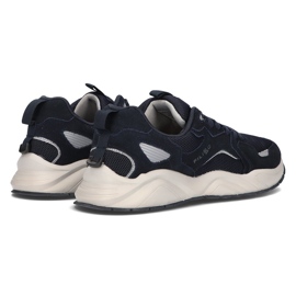 Zapatillas de cuero Filippo MSP2119 / 21 Nv azul marino 8