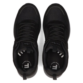 Zapatillas de cuero Filippo MSP2116 / 21 Bk negro 4