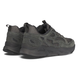 Zapatillas de cuero Filippo MSP2116 / 21 Gr gris 5