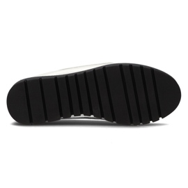 Mocasines de piel Filippo 10133 lacado blanco 8