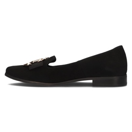 Mocasines de piel Filippo 2588 ante negro 5
