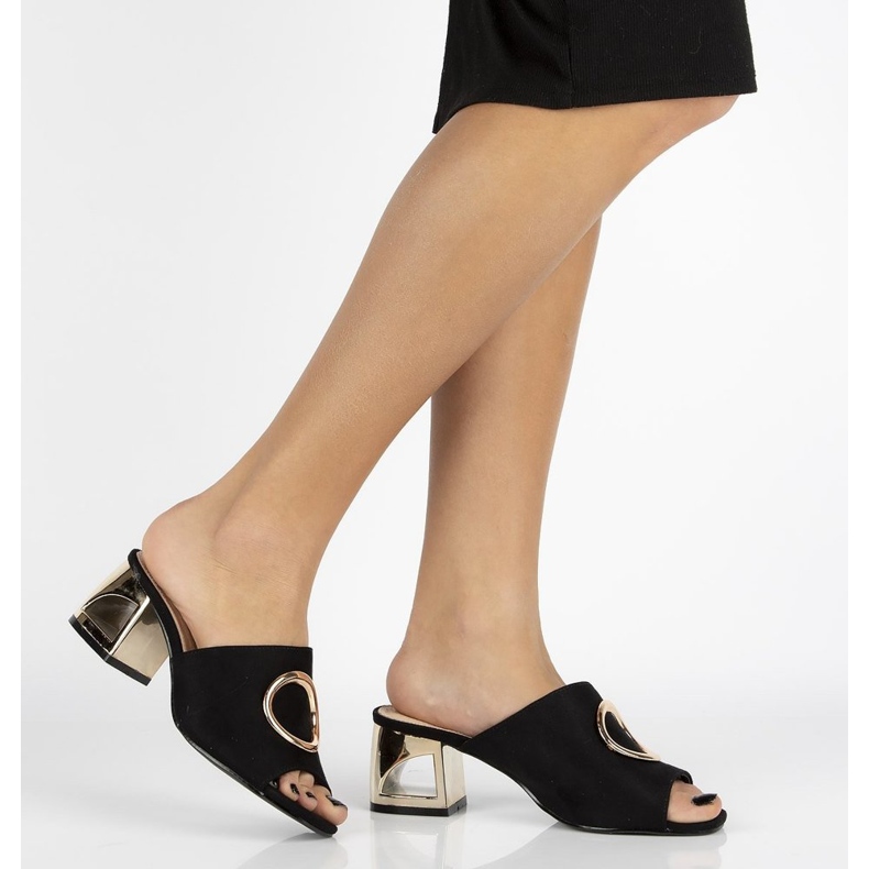 Pantuflas Filippo DK2088/21 Bk negro 1