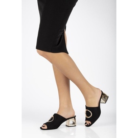 Pantuflas Filippo DK2088/21 Bk negro 3