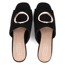 Pantuflas Filippo DK2088/21 Bk negro 5