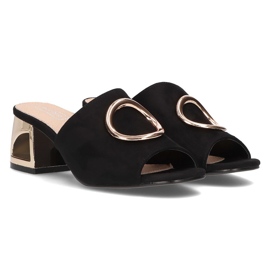 Pantuflas Filippo DK2088/21 Bk negro 6