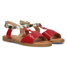 Sandalias Filippo DS2099/21 Rd rojo dorado 6