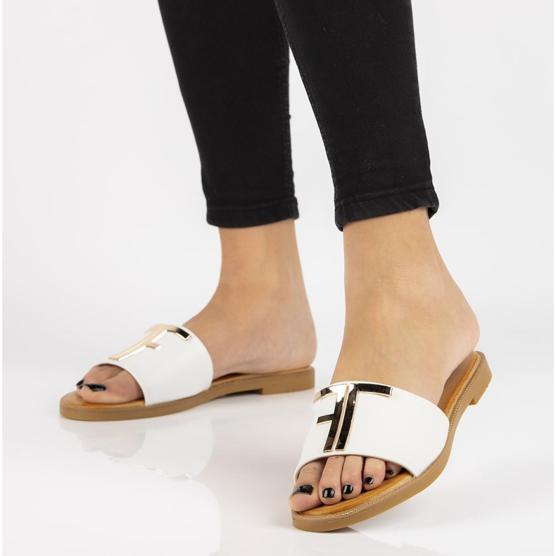 Filippo DK2103 / 21 Wh zapatillas blancas blanco 2