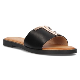 Pantuflas Filippo DK2103/21 Bk negras negro 1