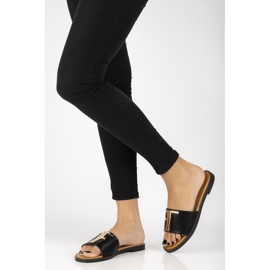 Pantuflas Filippo DK2103/21 Bk negras negro 3