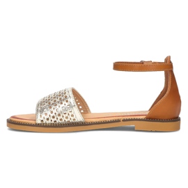 Filippo DS2102 / 21 Go Br sandalias marrones marrón dorado 5