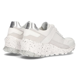 Zapatillas de cuero Filippo DP2008 / 21 Wh blanco 5