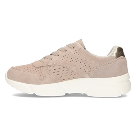 Zapatillas de cuero Filippo DP2156 / 21 Be beige 4
